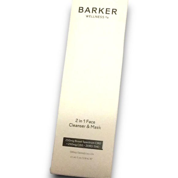 Barker Wellness Other - Barker Wellness Co 2 in 1 Cleanser and Mask